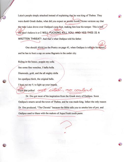[Planes, Trains, and Plantains: The story of Oedipus.  Page 5]