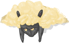 albino black sheep