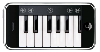 Piano on iPhone