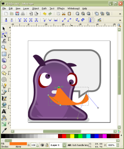 Inkscape screenshot