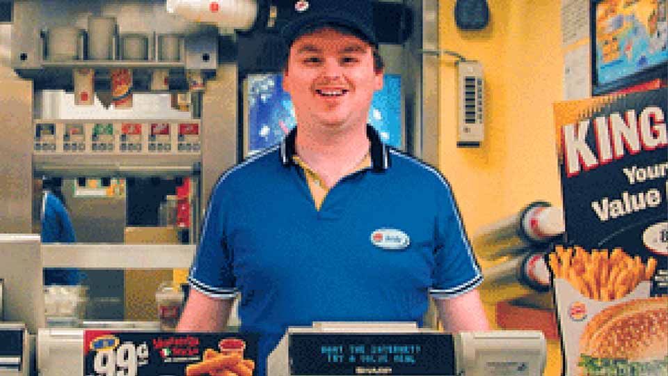 I Work At Burger King