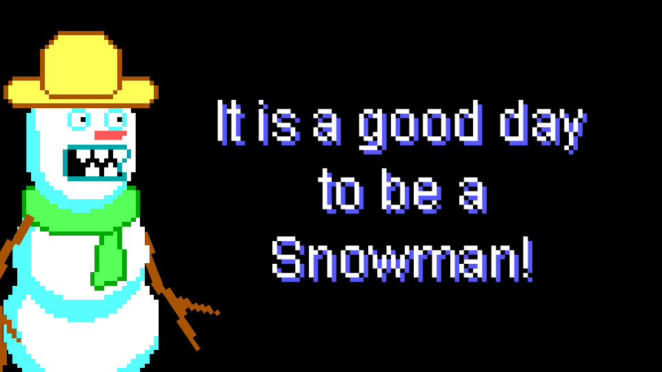 The Happy Snowman
