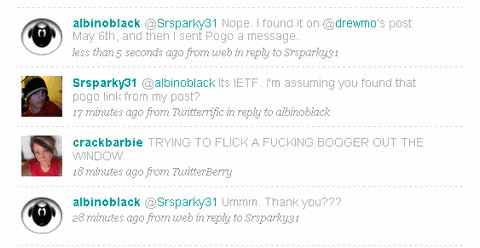 Twitter Booger
